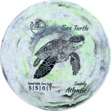 Ocean Discs Swirly Atlantic Sea Turtle