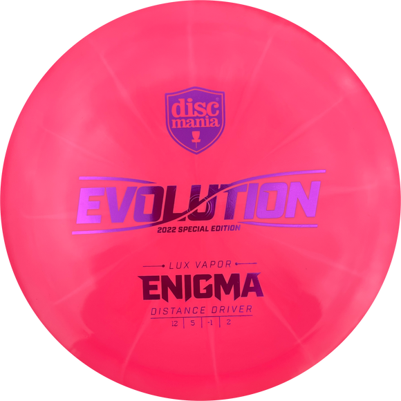 Discmania Evolution Lux Vapor Enigma - Special Edition 2022