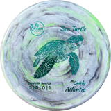 Ocean Discs Swirly Atlantic Sea Turtle