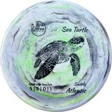 Ocean Discs Swirly Atlantic Sea Turtle