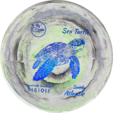 Ocean Discs Swirly Atlantic Sea Turtle