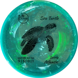 Ocean Discs Swirly Atlantic Sea Turtle