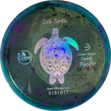 Ocean Discs Swirly Pacific Sea Turtle