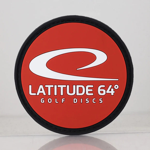 Latitude 64° Disc Golf PVC Patch - Logo