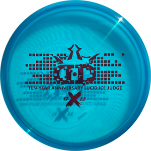 Dynamic Discs Lucid Ice Judge - 10 Year Anniversary